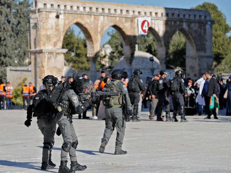 عناصر من  الشرطة الإسرائيلية