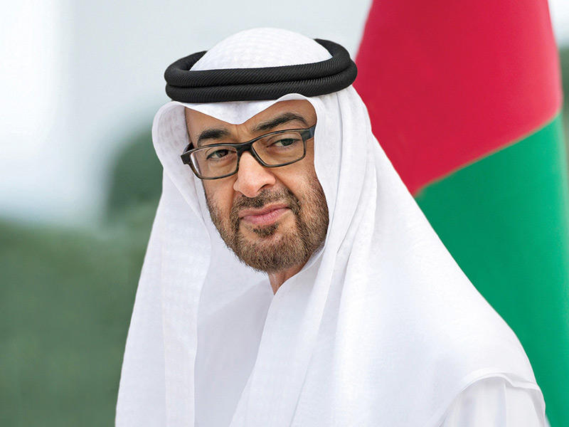 رئيس دولة الإمارات الشيخ محمد بن زايد