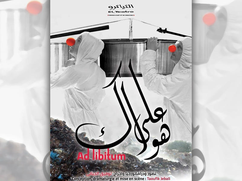 ملصق مسرحية على هواك