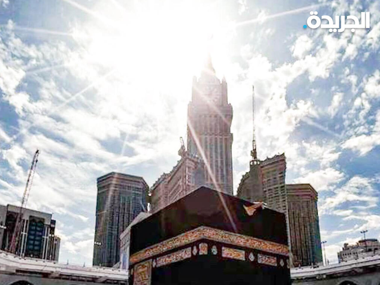 الشمس تتعامد على الكعبة المشرفة غداً