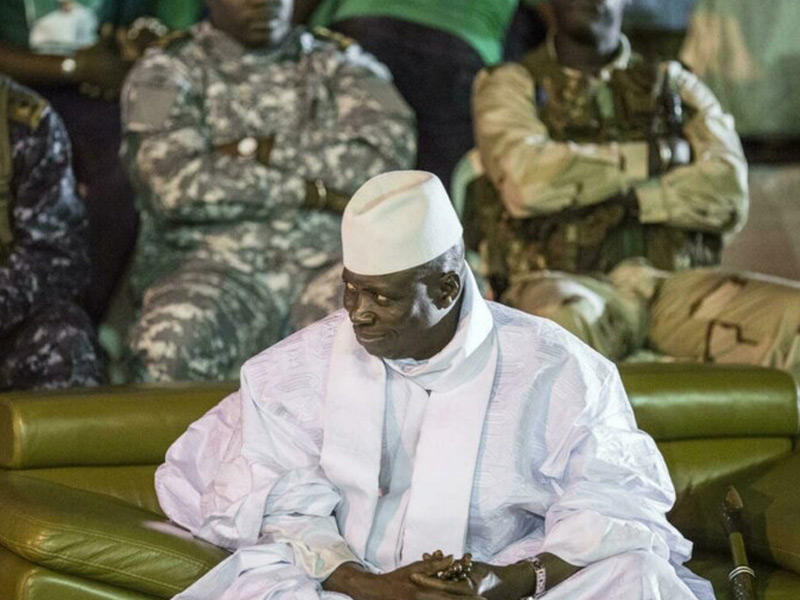 الرئيس السابق يحيى جامع