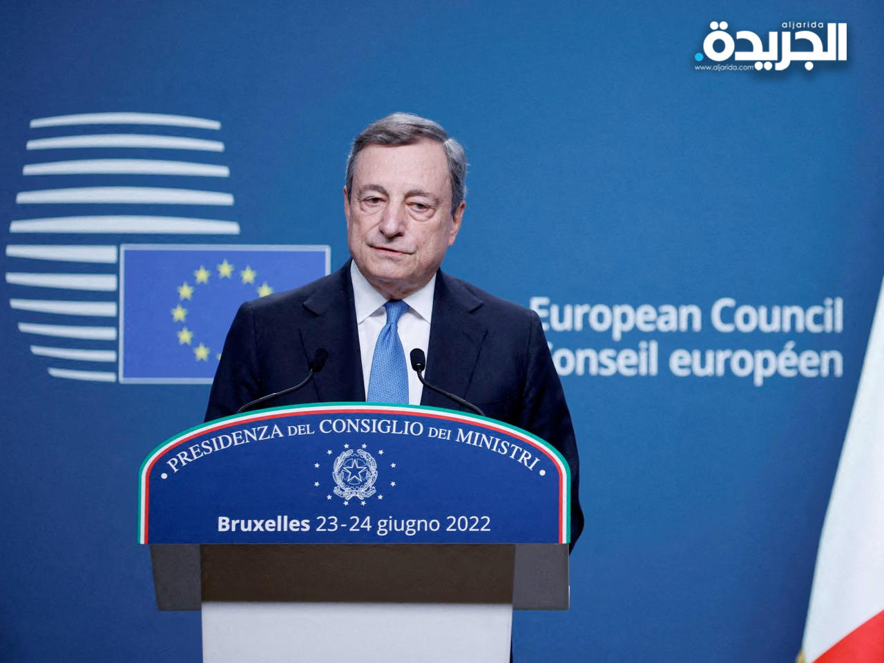 رئيس الوزراء الإيطالي ماريو دراغي