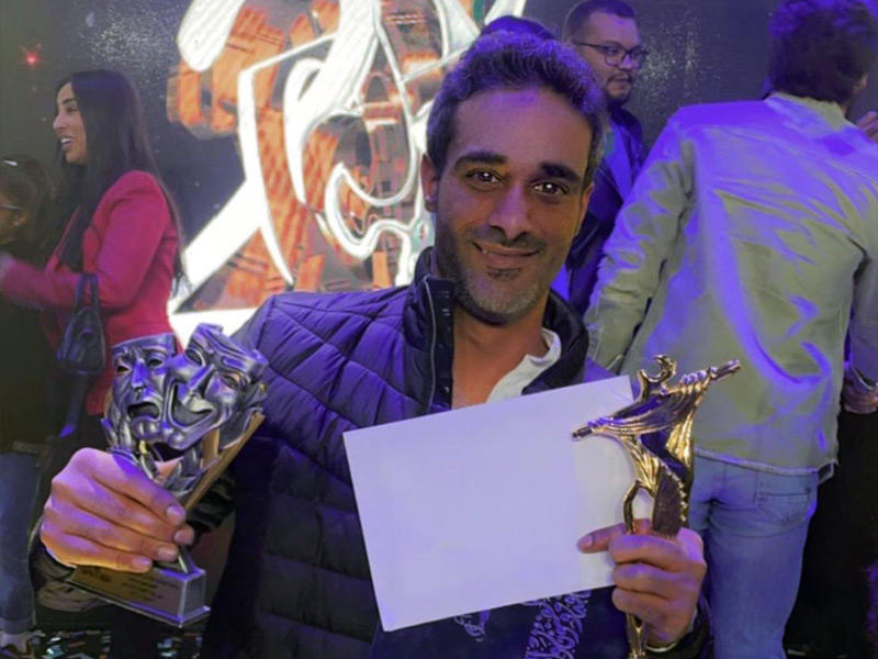 المخرج علي البلوشي