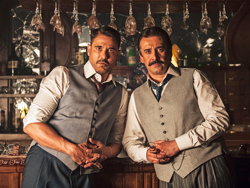 النجمان كريم عبدالعزيز وأحمد عز