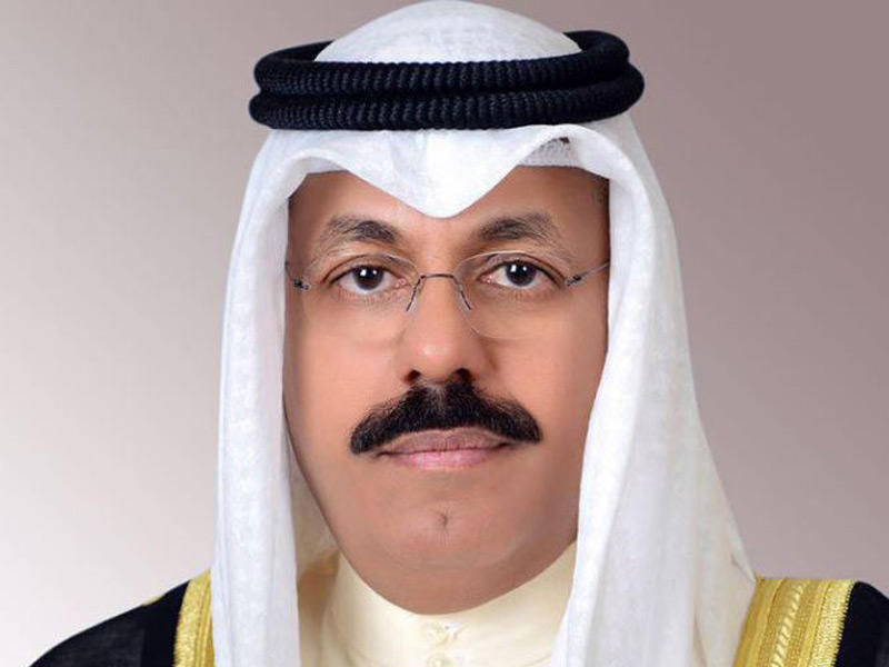 النائب الأول لرئيس مجلس الوزراء وزير الداخلية الفريق أول متقاعد الشيخ أحمد النواف