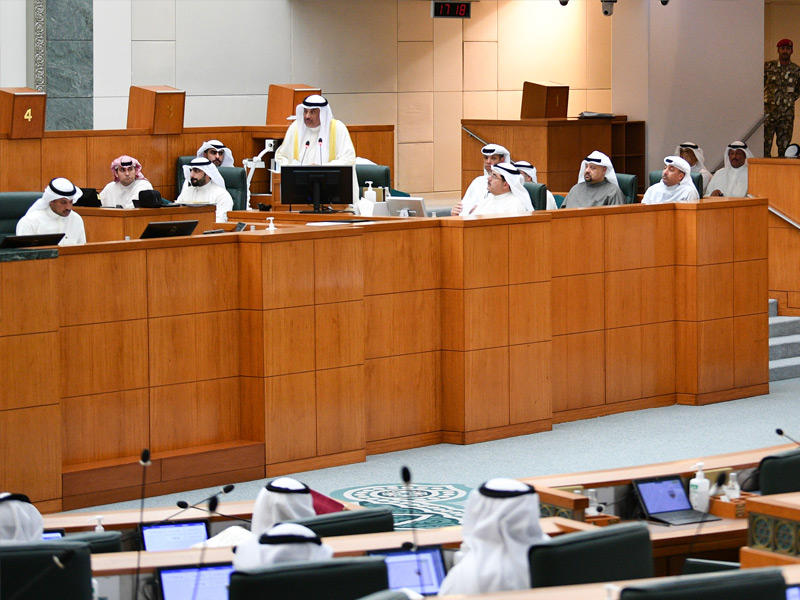 جانب من جلسة استجواب رئيس الوزراء المنعقدة في 29 مارس الماضي