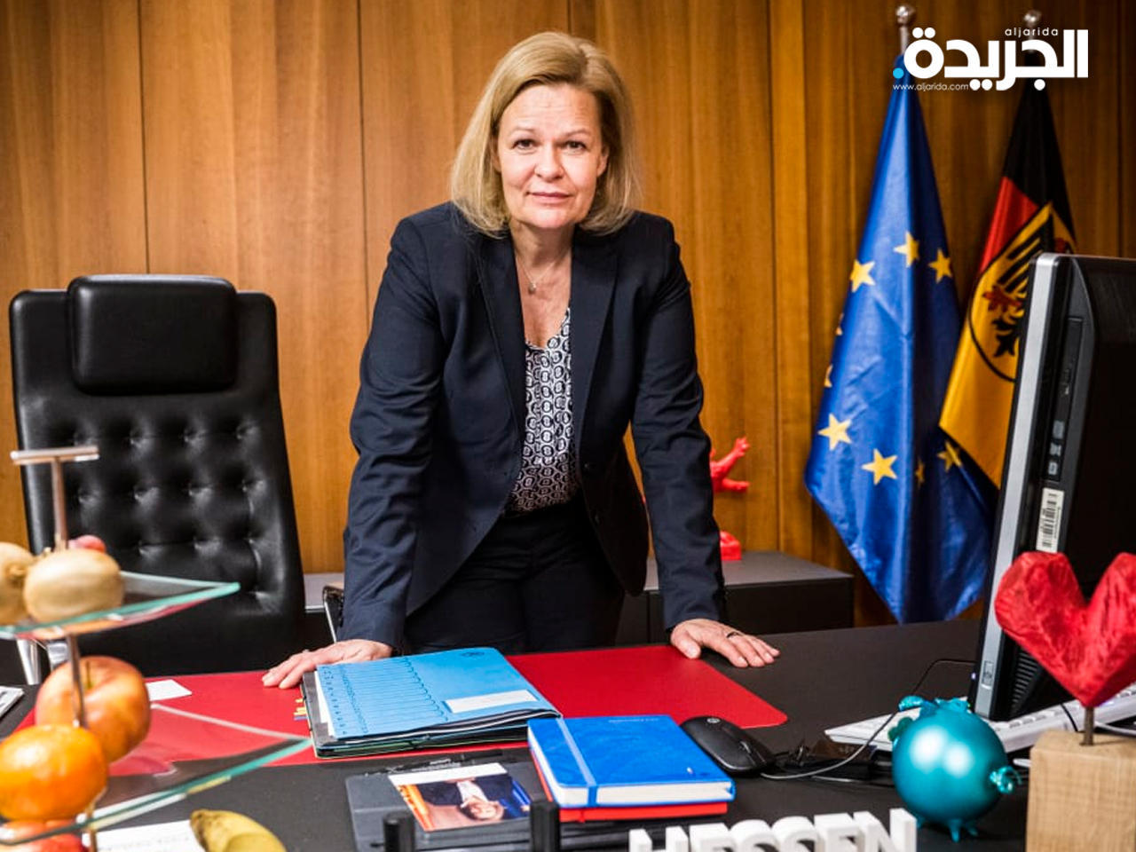 وزيرة الداخلية الألمانية نانسي فيزر