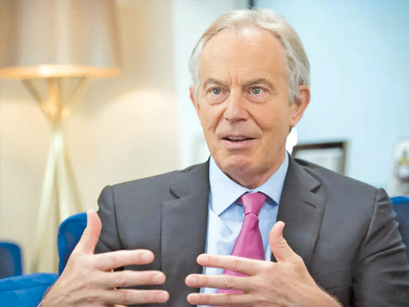 رئيس الوزراء البريطاني السابق توني بلير