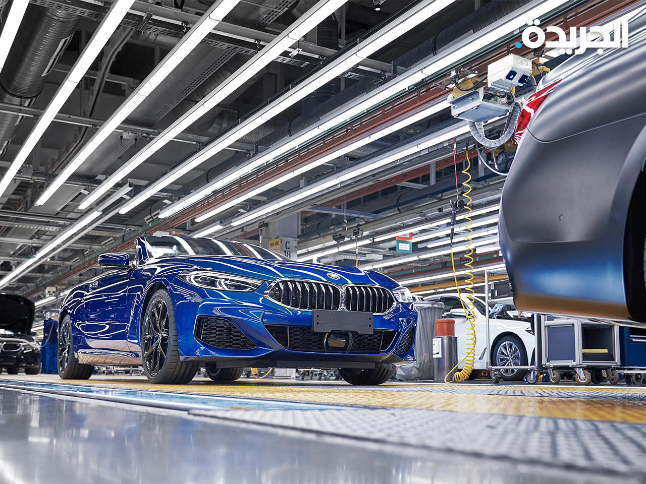 مصنع شركة «بي إم دابليو» الألمانية للسيارات في أوروبا