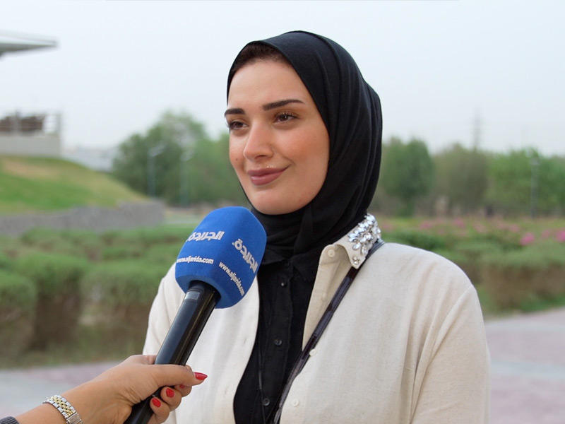 نائبة رئيس نادي ثقافة الطفل بمركز السنعوسي الثقافي دلال آبل 