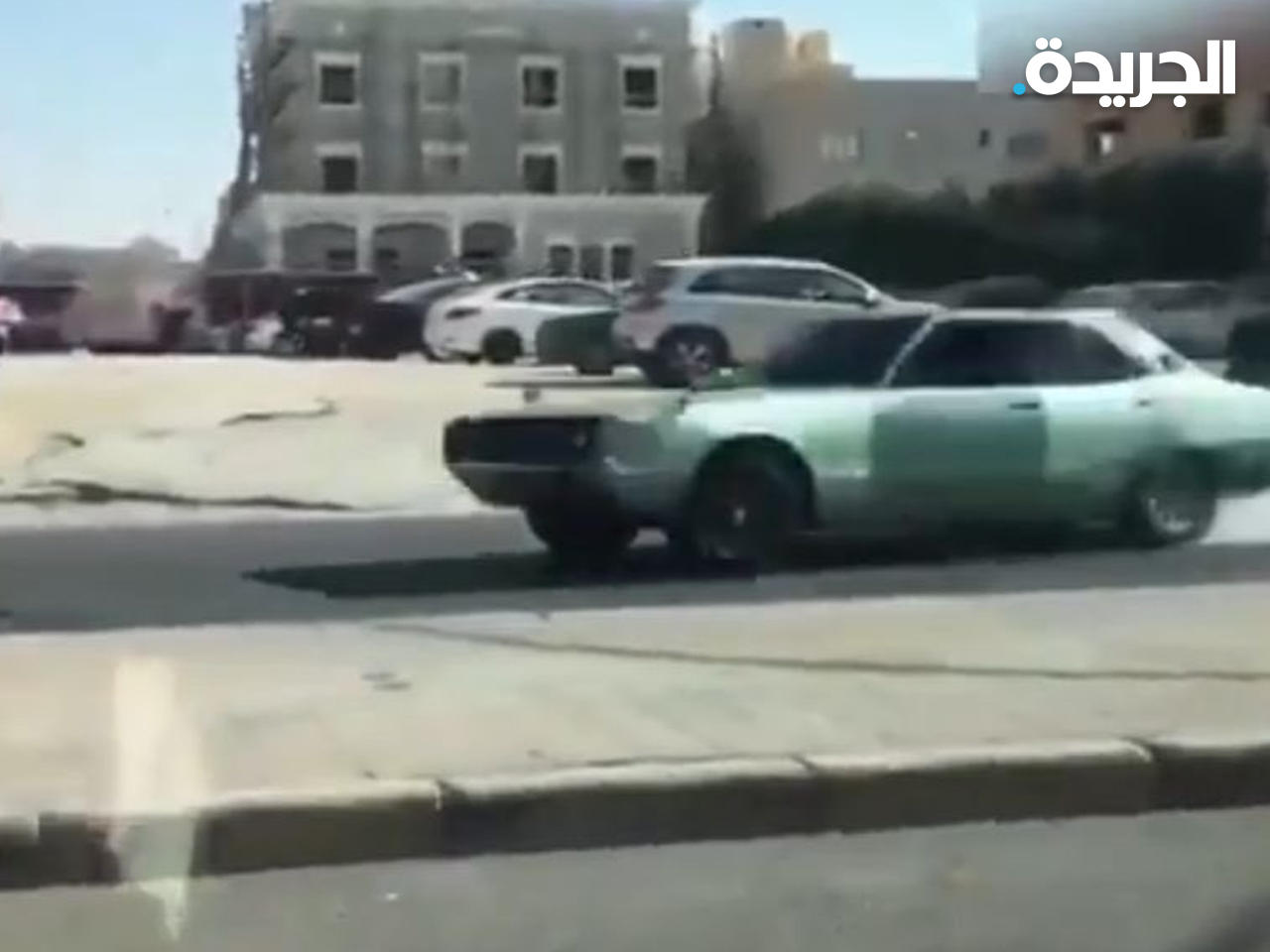 لقطة مصورة من الفيديو المتداول