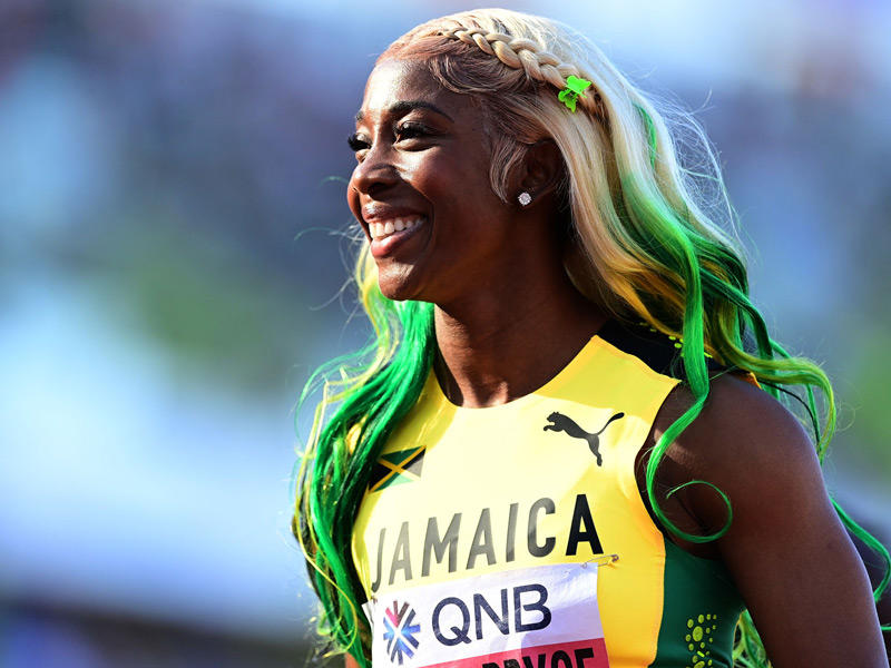 العداءة الجامايكية شيلي آن فريزر