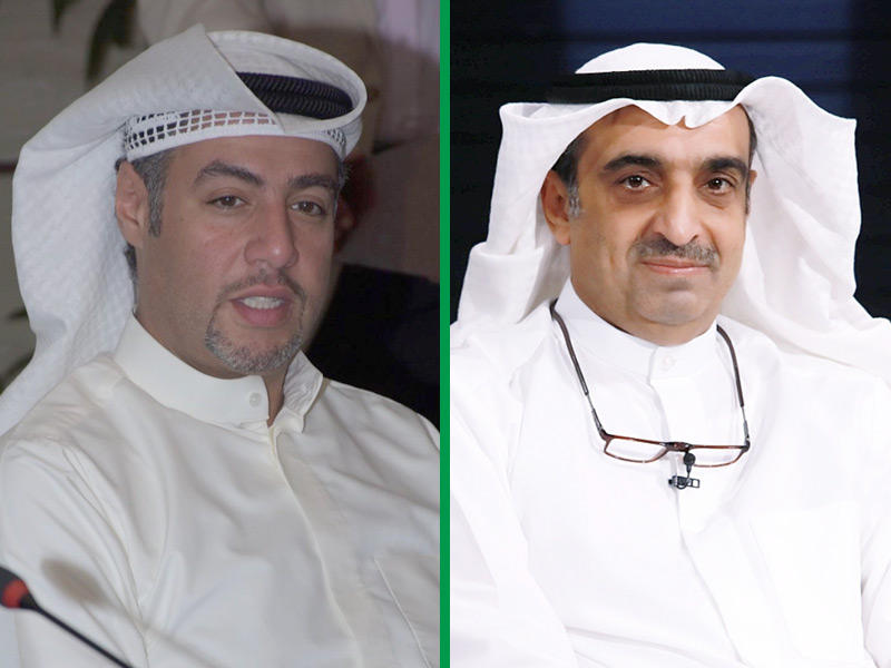 رئيس مجلس إدارة شركة إدارة المرافق العمومية د. محمد العبدالجادر  - الرئيس التنفيذي في الشركة المهندس صالح العثمان