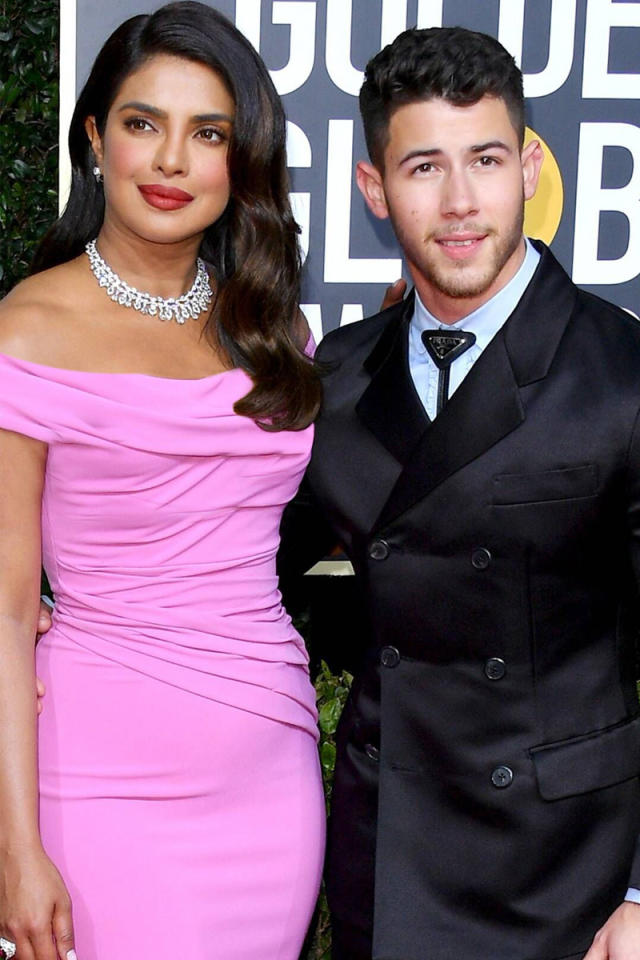  ​النجمان نيك جوناس​ و​بريانكا شوبراn