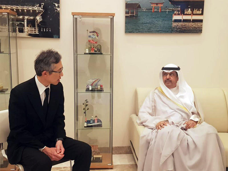 المحافظ والسفير الياباني