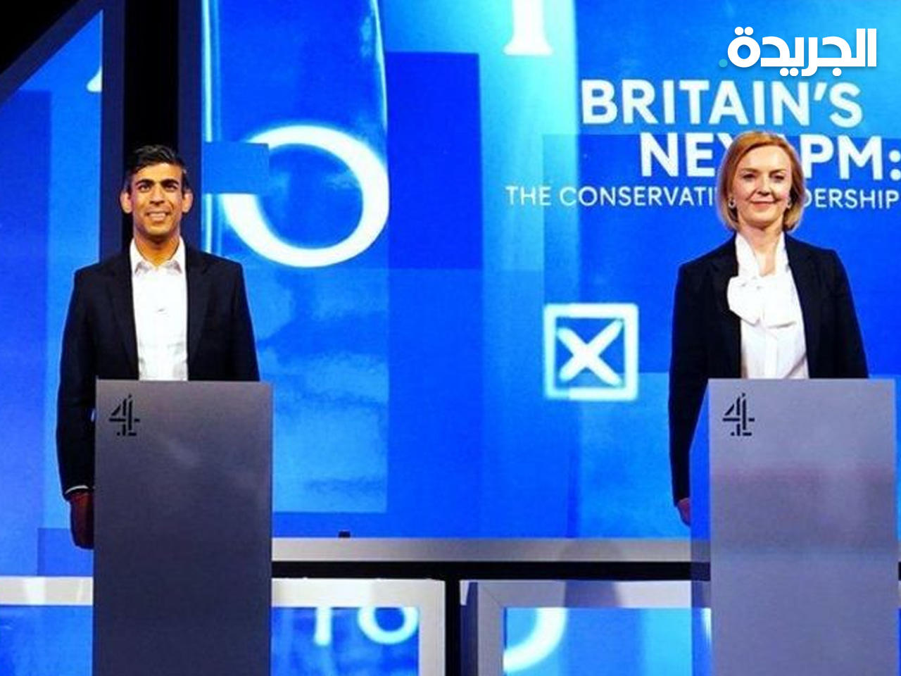 ريشي سوناك وليز تراس 