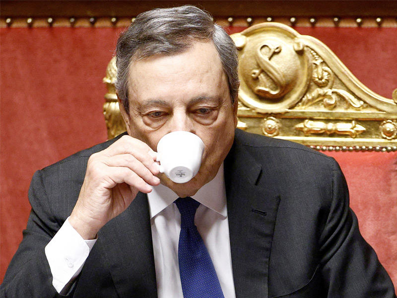  رئيس الوزراء الإيطالي ماريو دراغي