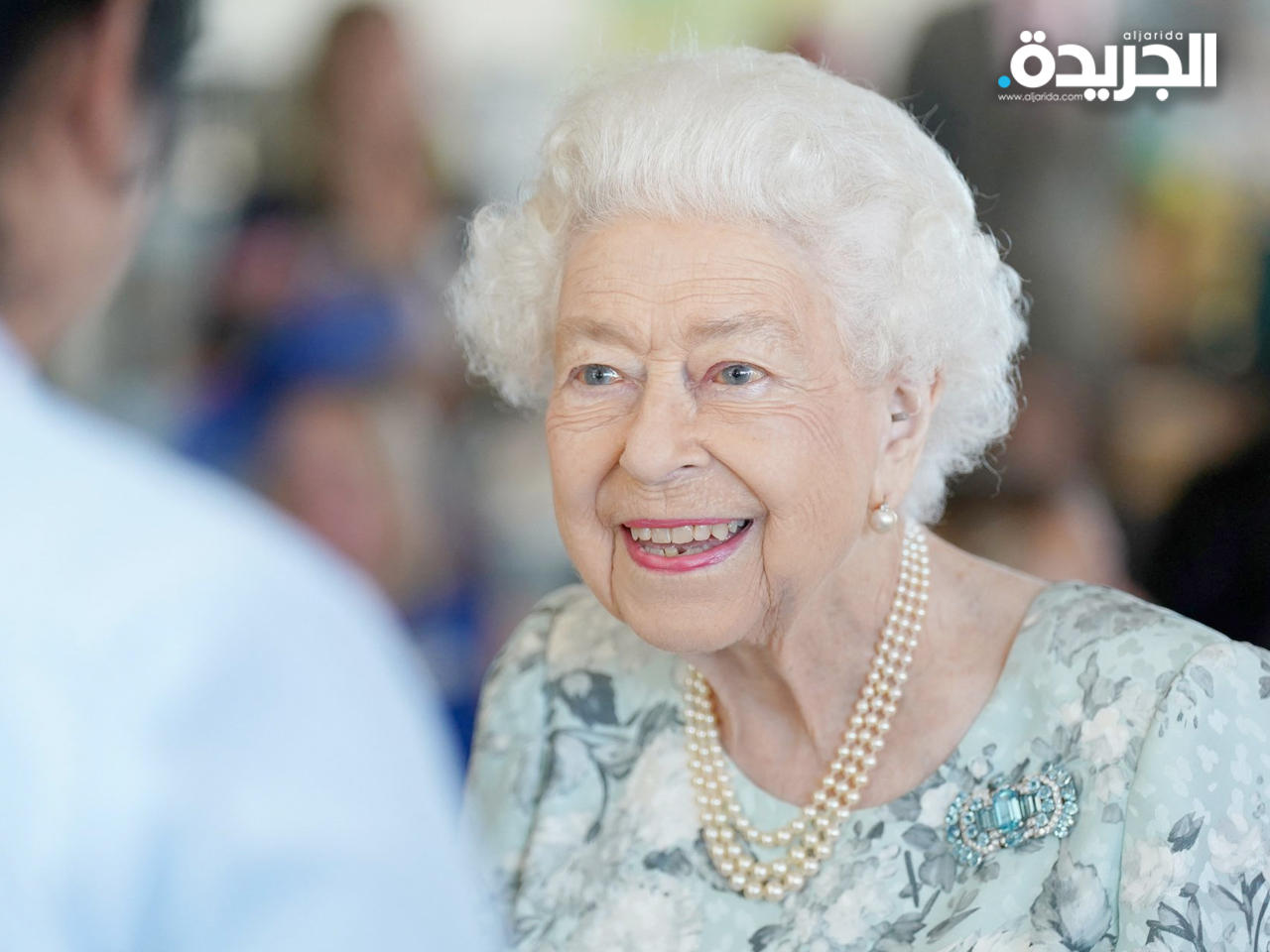الملكة إليزابيث خلال زيارة لافتتاح مبنى جديد في تايمز هوسبيس في 15 يوليو الجاري