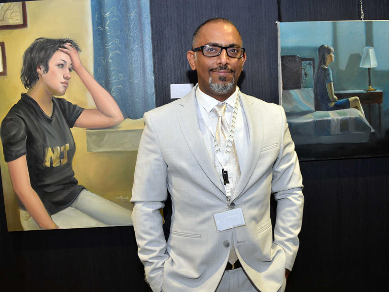 التشكيلي أسعد بوناشي 