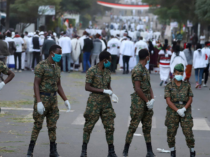 عناصر من القوات الحكومية