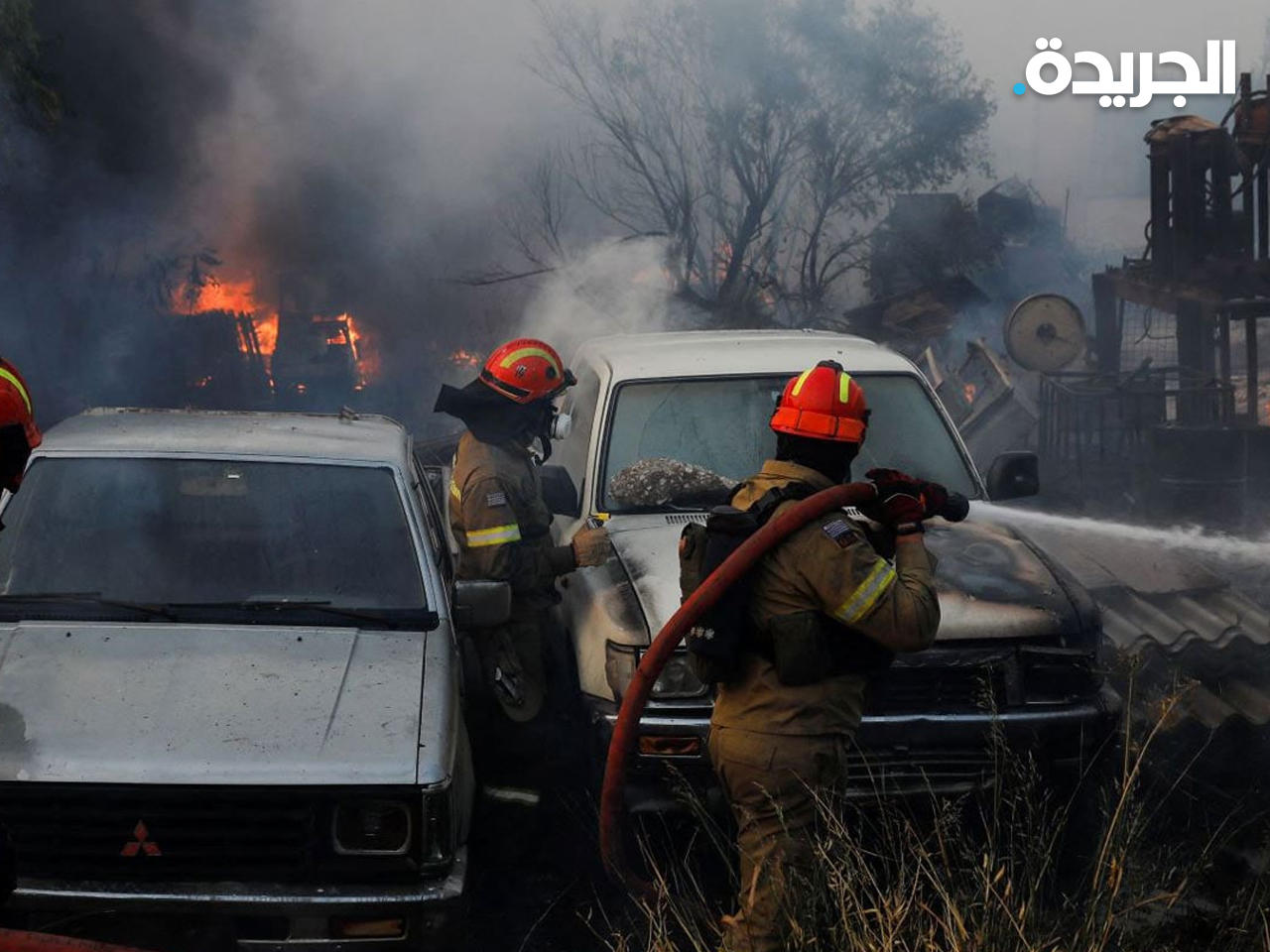 جانب من الأضرار التي خلفها قصف «دهوك»