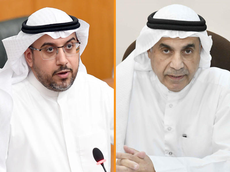 النائبان أسامة الشاهين وعبدالله الطريجي