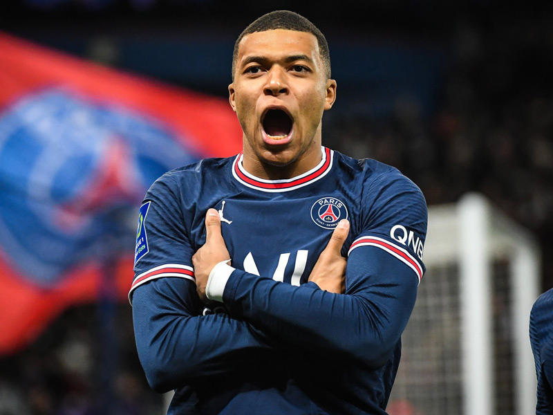  المهاجم الدولي الفرنسي كيليان مبابي