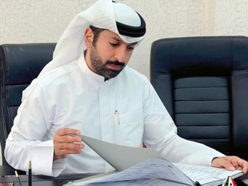 رئيس مجلس إدارة جمعية الفروانية التعاونية، غريب العدهان