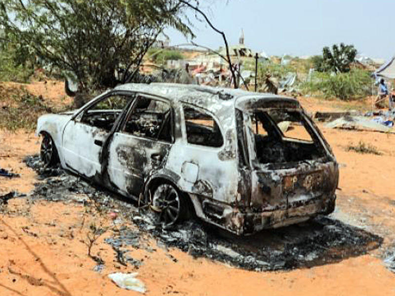 انفجار سيارة