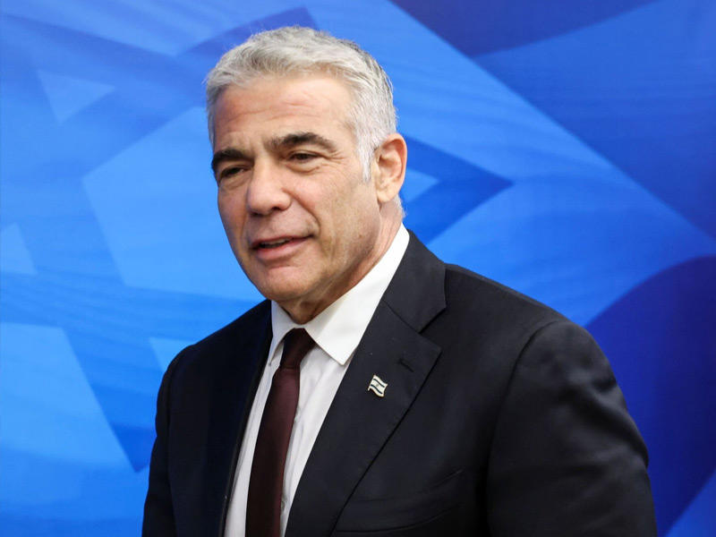  رئيس الوزراء الإسرائيلي يائير لابيد