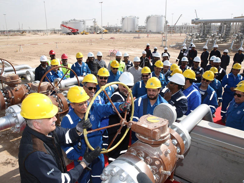 بدء الأعمال المدنية لمشروع الحقل الجوراسي في الكويت