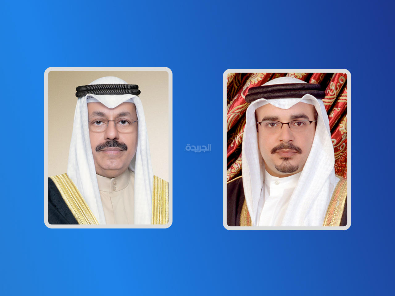 أحمد النواف وسلمان بن حمد آل خليفة