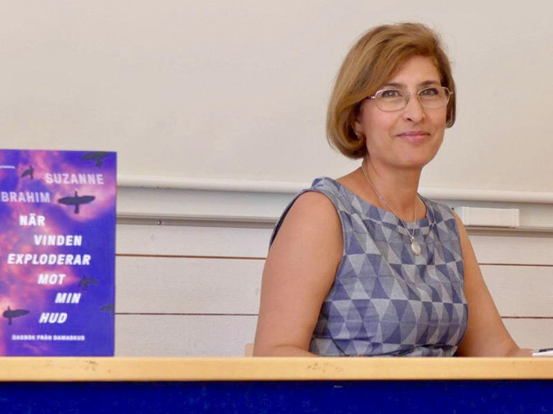 الكاتبة السورية سوزان إبراهيم