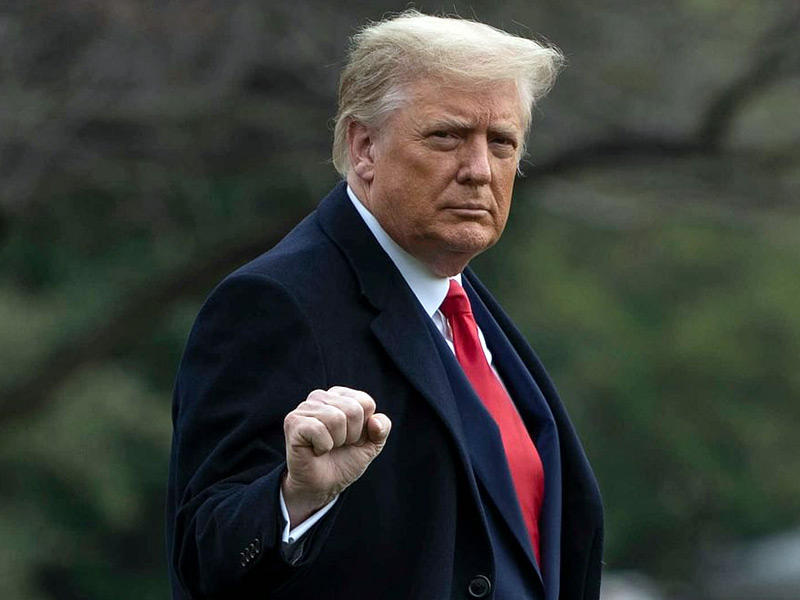  الرئيس الأميركي السابق دونالد ترامب