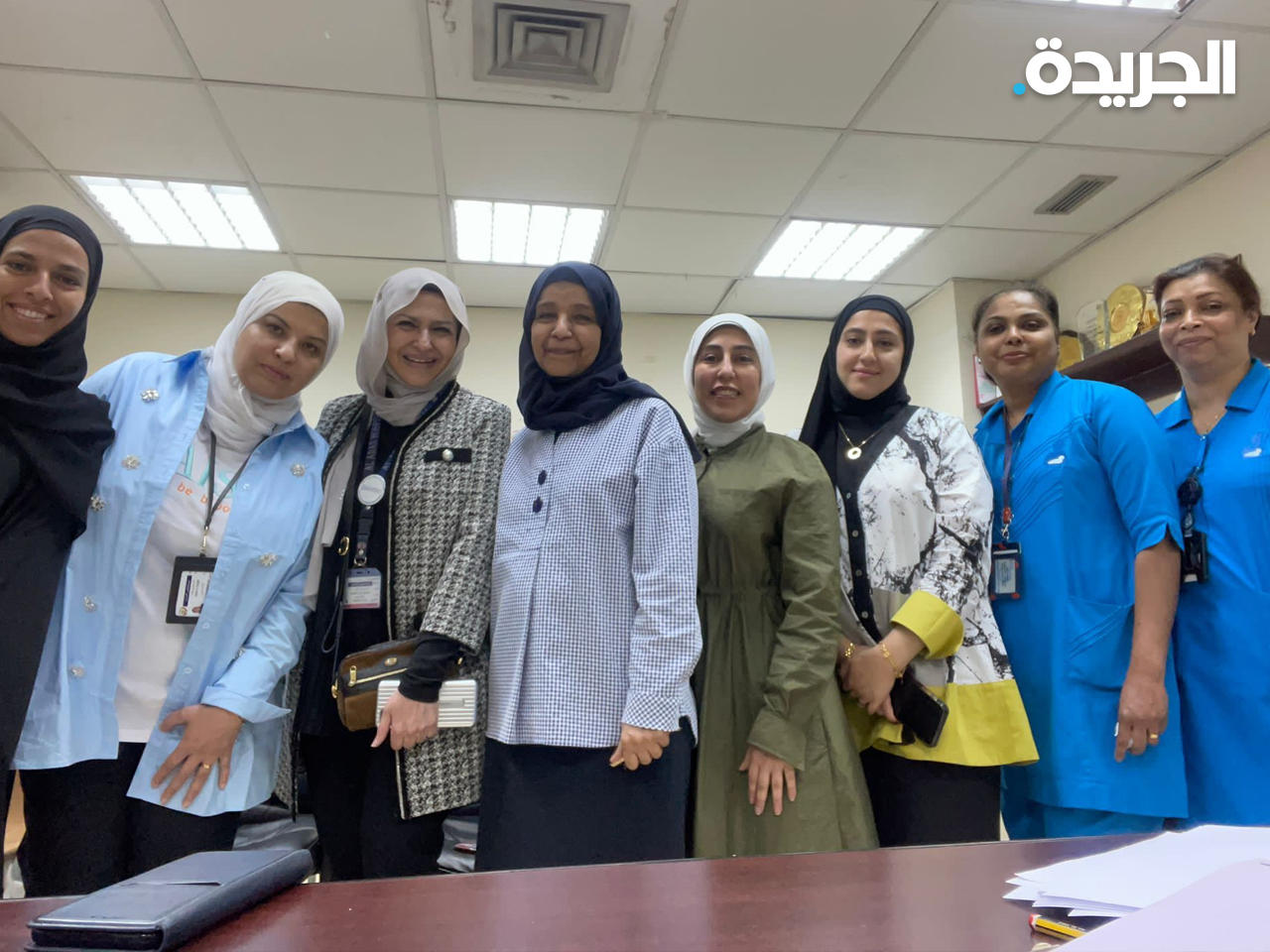 طواقم مستشفي العدان الطبية