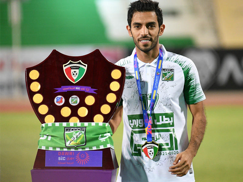  اللاعب السابق لفريق العربي لكرة القدم محمد فريح