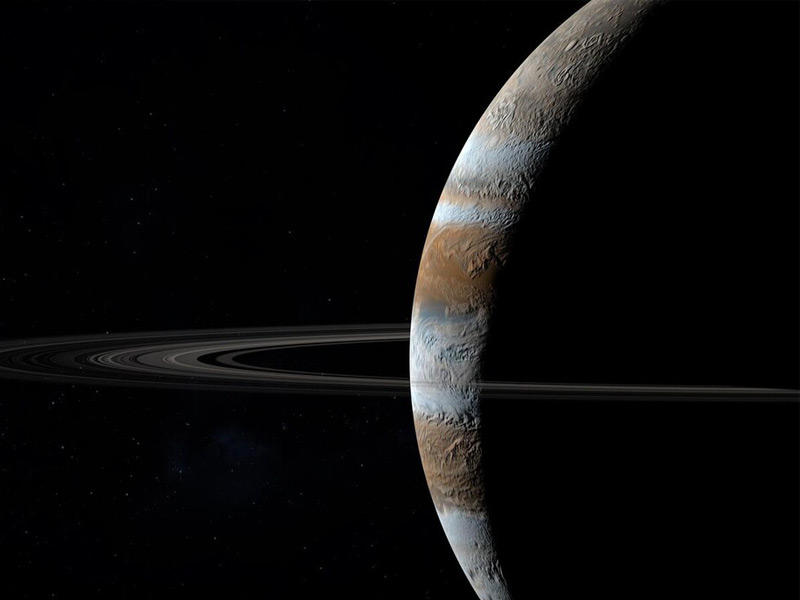 أقمار المشتري تمنع «حلقاته»