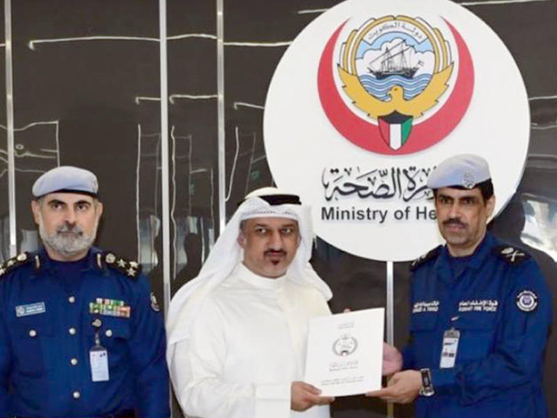 اللواء خالد فهد مسلما الرخصة للنهام