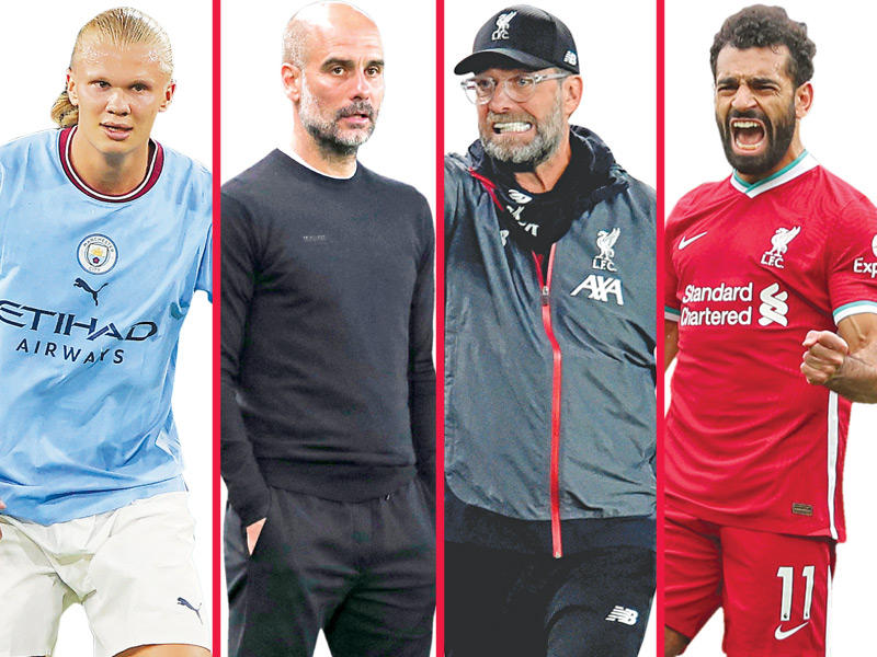 صلاح - كلوب - غوارديولا - هالاند