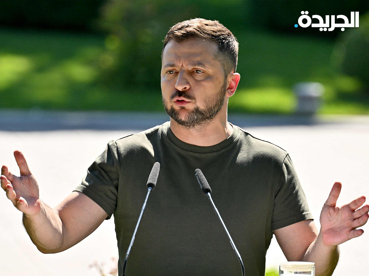 الرئيس الأوكراني فولوديمير زيلينسكي