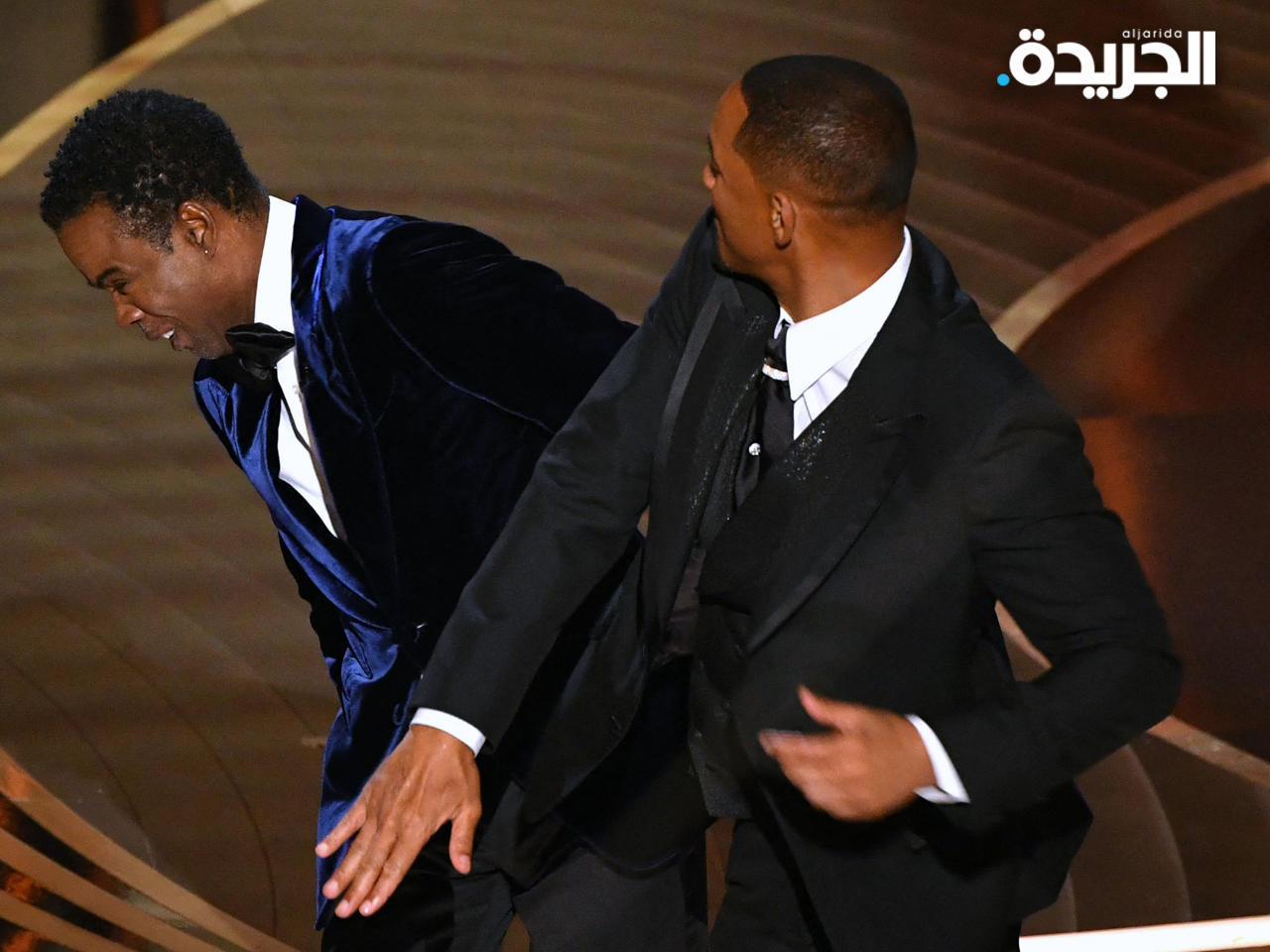 صفعة ويل سميث لكريس روك في حفل توزيع جوائز الأوسكار