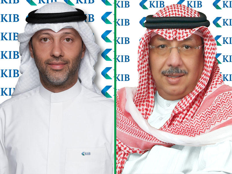 رئيس مجلس الإدارة بأن KIB  محمد الجراح - نائب رئيس مجلس الإدارة، الرئيس التنفيذي في KIB رائد جواد بوخمسين