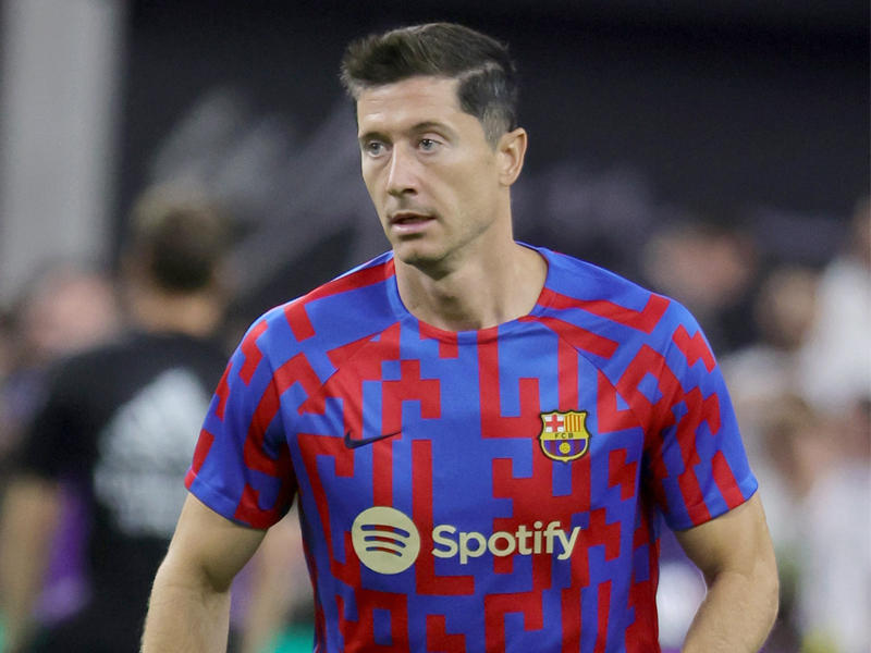 مهاجم بايرن ميونيخ السابق البولندي روبرت ليفاندوفسكي