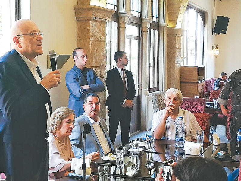 رئيس الحكومة نجيب ميقاتي يطلق حملة سياحية في طرابلس أمس الأول (دالاتي ونهرا)