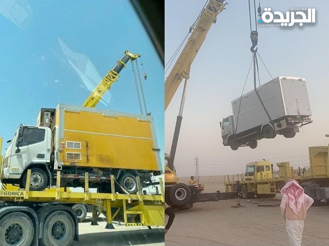 جانب من رفع البقالات المخالفة