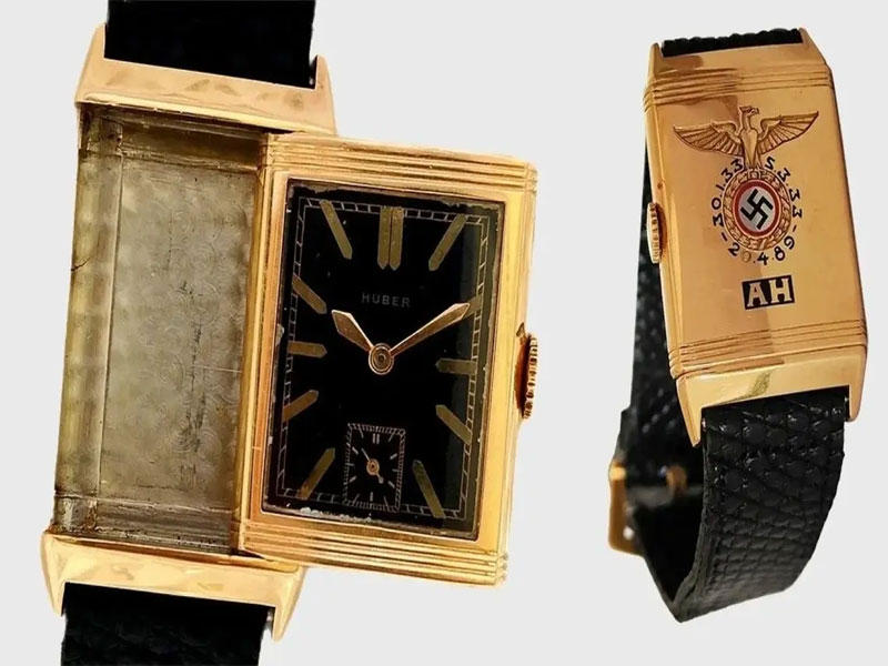 ساعة هتلر المعروضة في المزاد 