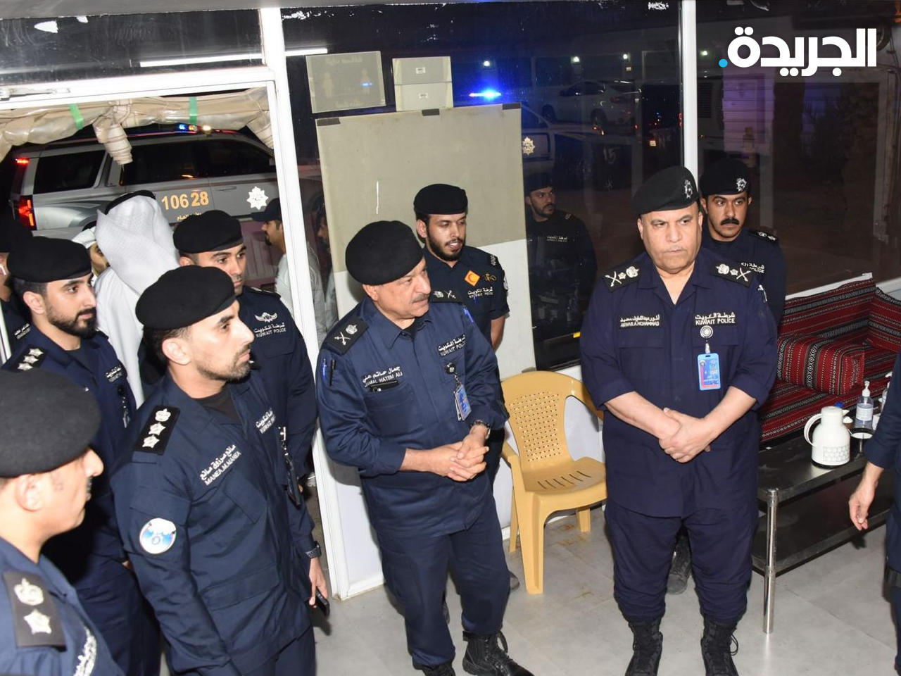 جانب من جولة الفريق أنور البرجس