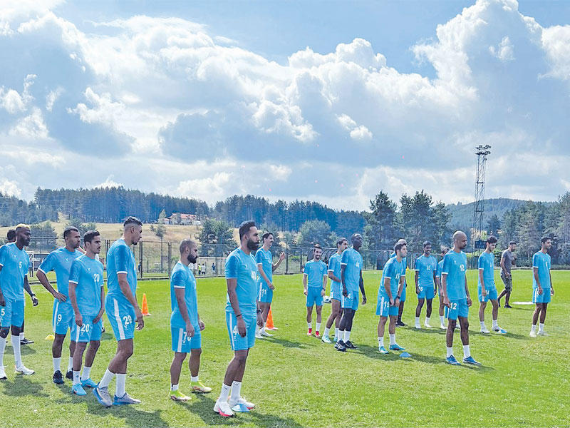 صورة من ضمن التدريبات