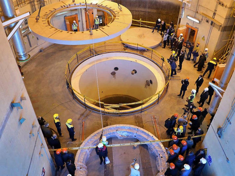 مفاعل أراك النووي في إيران (رويترز)