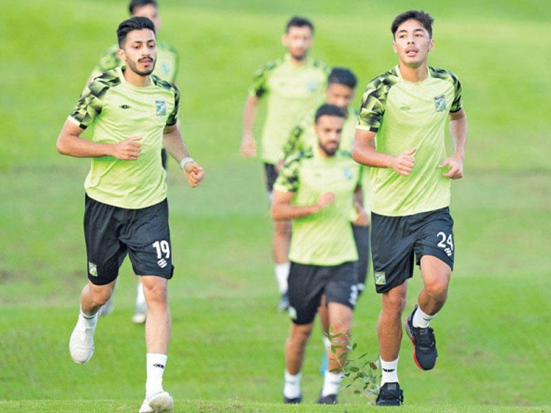 تدريبات نادي العربي 